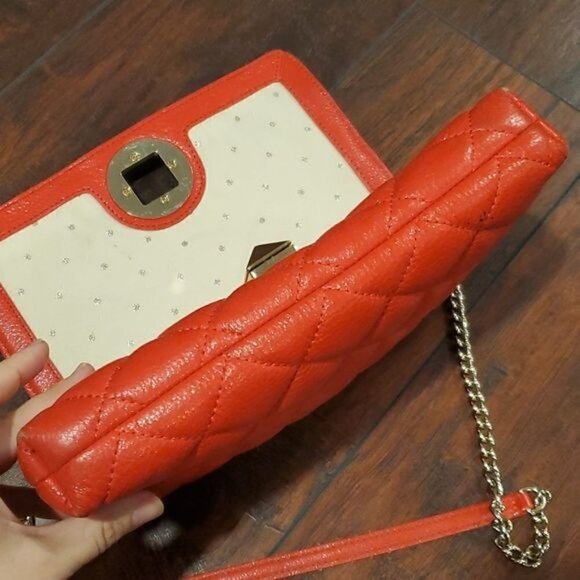 Kate Spade Women Rare Lamb crossbody leather (lambskin) quilted bag - Picture 14 of 16